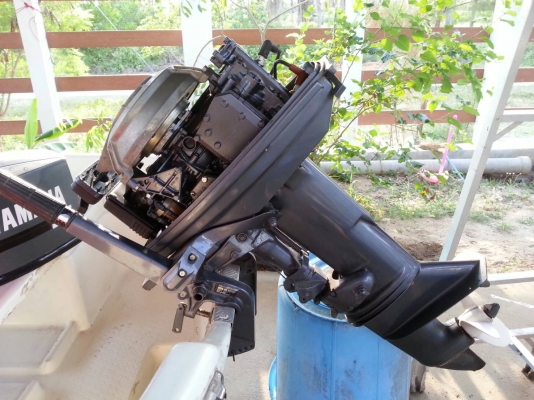 เรือ11 ฟุตพร้อมเทเลอร์ เครื่องยามาฮ่า25แรง