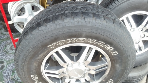 ขายล้อISUZU D-max HI -lander16 ยาง265/70/16 4 ล้อ ขายล้อISUZU D-max HI -lander16 ยาง265/70/16 4 ล้อ