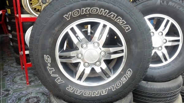 ขายล้อISUZU D-max HI -lander16 ยาง265/70/16 4 ล้อ ขายล้อISUZU D-max HI -lander16 ยาง265/70/16 4 ล้อ