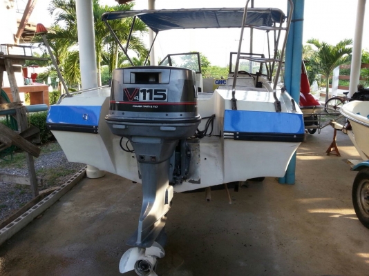 21 ฟุต เครื่องยามาฮ่า v115 hp พร้อมเทเลอร์