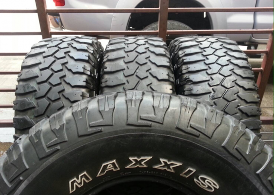 ยาง Mud Maxxis 315 75 16 ดอกเยอะ ลุยได้อีกหลายปี ราคาไม่แพง