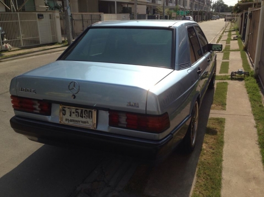 Benz 190e baby ปี92 เครื่อง 1J เกียร์ออโต้ ติดแก๊สหัวฉีด รถมือเดียวออกห้าง 0804465223