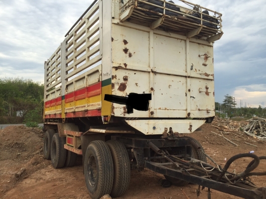 ลูกพ่วงดั้มคอกเกษรลูกสามคานปี50ราคา350,000บาท ติดต่อสุขุม0872836792