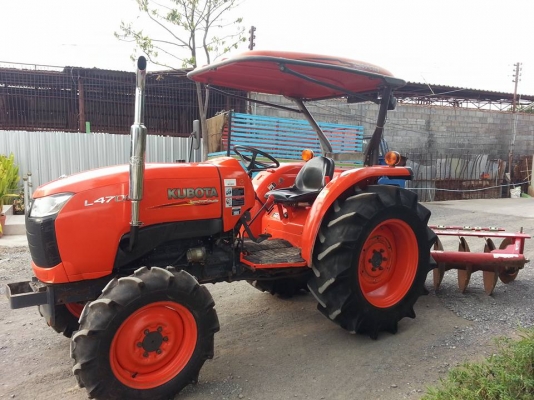 คูโบต้า L4708 4 WD ผานพรวน CMT 6X24 เล่มพร้อม ปี 2556