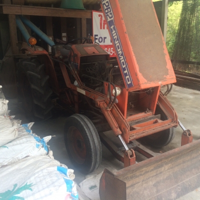 ขายรถไถ HINOMOTO เพลาเดียว 26 แรง พร้อมผานพรวน 5 ใบ