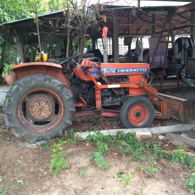 ขายรถไถ HINOMOTO เพลาเดียว 26 แรง พร้อมผานพรวน 5 ใบ