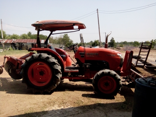 รถไถคูโบต้า L4708อุปกรณ์3อย่าง ดัน ผาน โล