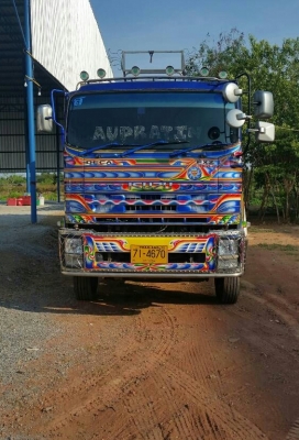 สิบล้อ อีซูชุ 360ปี53 แม่+ลูกปี55 ดั้มมีเนียม สภาพดีสวยจัดบางเดิมทั้งคัน เล่มทะเบียนพร้อมโอน