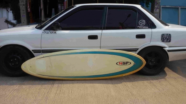 Surf Board สภาพ ตามรูป เก่าเก็บ ลำเล็ก 1800