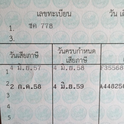 #เทเลอร์ พ่วง มีทะเบียน