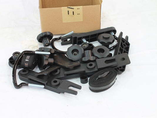 ขายถูกมาก กล่องเก็บของติดหลังคารถ ขนาด 175 x 81.5 x 46cm/0.66cbm ของใหม่ นำเข้า