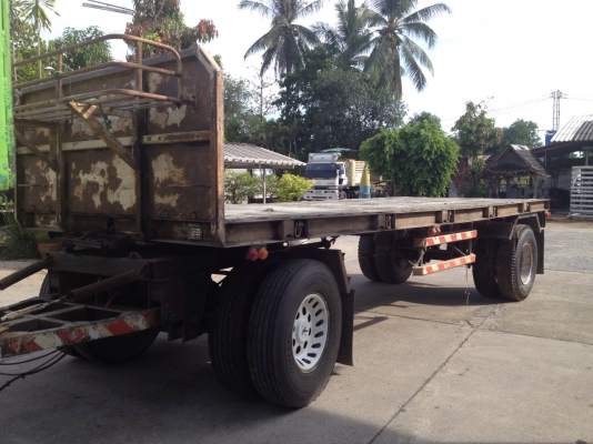 ขายหางสามมิตรหางสองเพลาพื้นเรียบ ปี 45