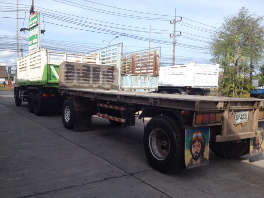 ขายหางสามมิตรหางสองเพลาพื้นเรียบ ปี 45