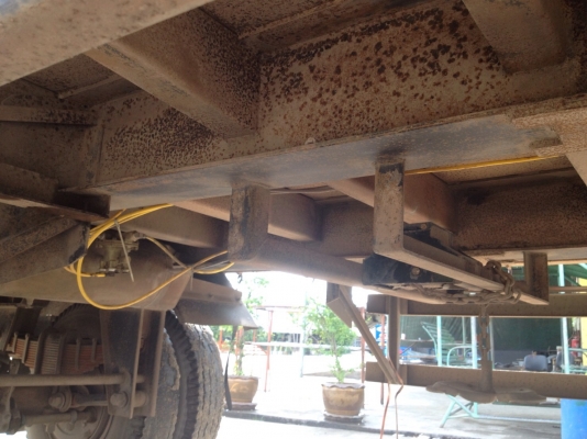 ขายหางสามมิตรหางสองเพลาพื้นเรียบ ปี 45