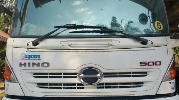 Hino FM1A 344 พ่วงหางสามเพลา ดั้ม 22 ล้อ รถบ้านมือเดียวออกห้างคะ