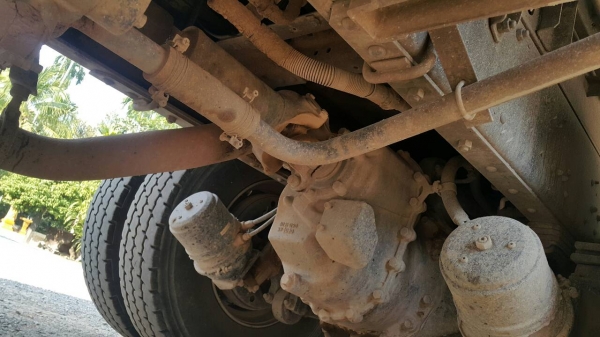 Hino FM1A 344 พ่วงหางสามเพลา ดั้ม 22 ล้อ รถบ้านมือเดียวออกห้างคะ