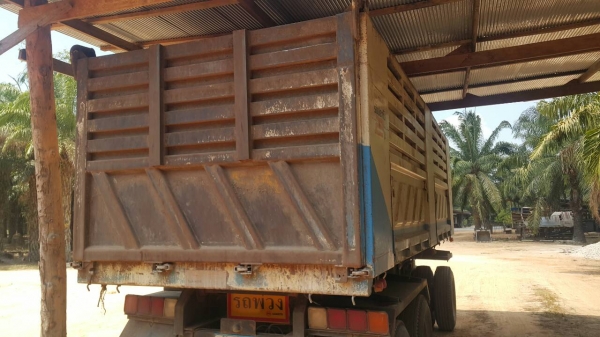 Hino FM1A 344 พ่วงหางสามเพลา ดั้ม 22 ล้อ รถบ้านมือเดียวออกห้างคะ