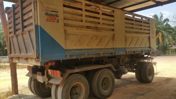 Hino FM1A 344 พ่วงหางสามเพลา ดั้ม 22 ล้อ รถบ้านมือเดียวออกห้างคะ