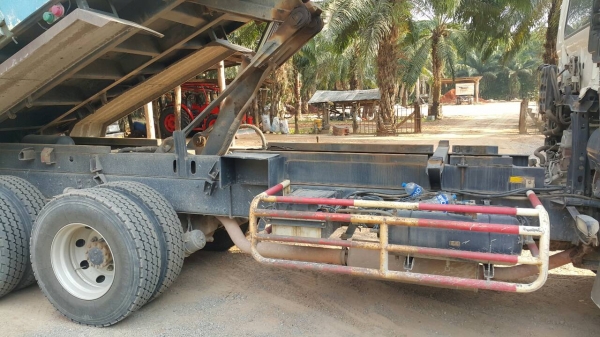 Hino FM1A 344 พ่วงหางสามเพลา ดั้ม 22 ล้อ รถบ้านมือเดียวออกห้างคะ