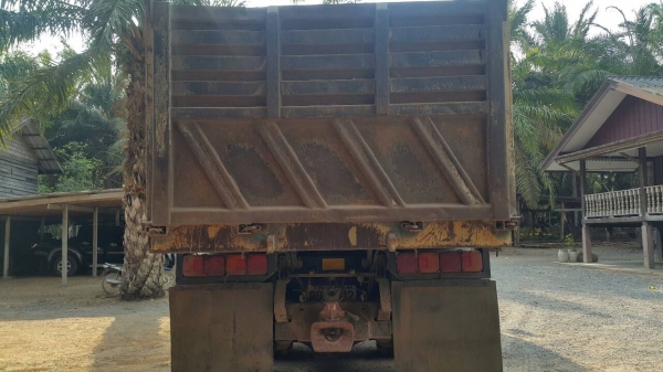 Hino FM1A 344 พ่วงหางสามเพลา ดั้ม 22 ล้อ รถบ้านมือเดียวออกห้างคะ