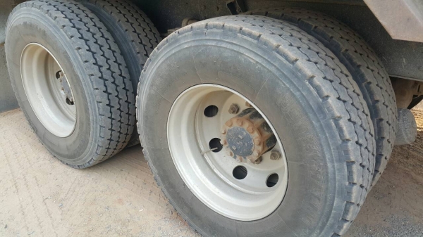 Hino FM1A 344 พ่วงหางสามเพลา ดั้ม 22 ล้อ รถบ้านมือเดียวออกห้างคะ