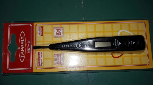 ขายไขควงเช็คไฟฟ้าDigital TAPARIA made in India.วัดAC-DCได้