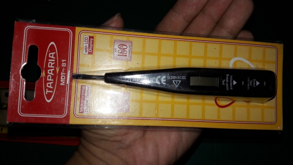 ขายไขควงเช็คไฟฟ้าDigital TAPARIA made in India.วัดAC-DCได้ ขายไขควงเช็คไฟฟ้าDigital TAPARIA made in India.วัดAC-DCได้