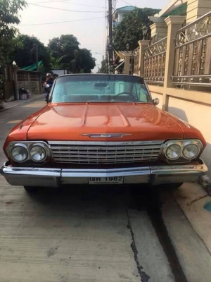 Chevrolet bell air 1962 ขายราคา 770,000 บาท Chevrolet bell air 1962 เครื่อง2jz. Auto ทะเบียนแท้100\%รถขับได้ปกติ. T-099-814-1980