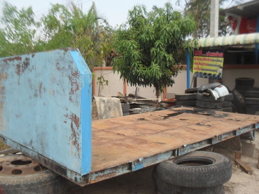 ขายกระบะพื้นเรียบ ต่อหางลากแม็คโคเล็กได้เลยครับ