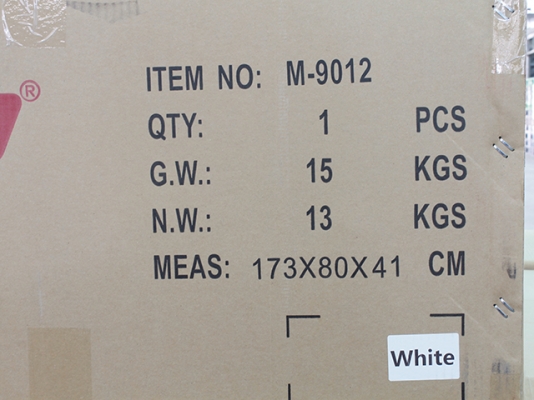 อันนี้สีขาวครับ โดดเ่น ราคาถูก กล่องเก็บของติดหลังคารถ ขนาด173 x 80 x 41cm/0.57cbm