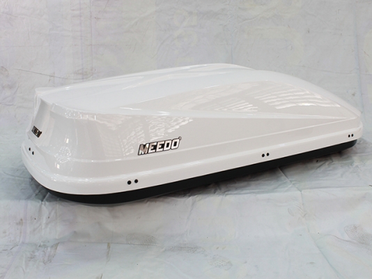 อันนี้สีขาวครับ โดดเด่น ราคาถูก กล่องเก็บของติดหลังคารถ ขนาด173 x 80 x 41cm/0.57cbm