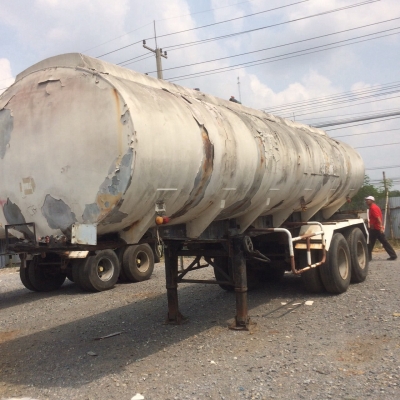 หางเทรลเลอร์ ถังแสตนเลส ยาว 7.50 เมตร และ 8.50 เมตร