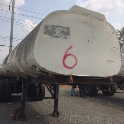 หางเทรลเลอร์ ถังแสตนเลส ยาว 7.50 เมตร และ 8.50 เมตร