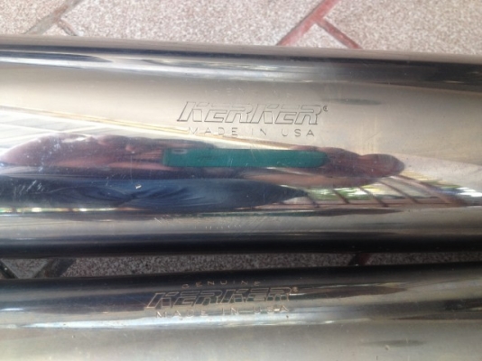 ท่อช๊อปเปอร์ KERKER MADE IN USA 2ใบคู่สภาพดีตามรูป