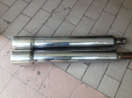 ท่อช๊อปเปอร์ KERKER MADE IN USA 2ใบคู่สภาพดีตามรูป