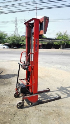 ** ขอบคุณผู้ซื้อ&amp;พี่เสือ!! ** สแต๊กเกอร์ลิฟท์ไฟฟ้า TMC 1000 kg.มอเตอร์ DC 12 V. ยกสูง 180 cm. งายาว 110 cm. สวยสดใหม่พร้อมใช้งาน!!