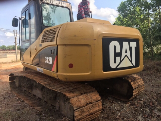 รถขุด CAT312D..8400 ชม. สภาพดี สวย...เล่มทะเบียน