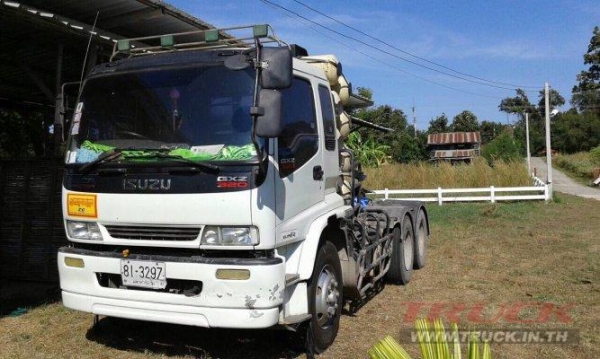 หัวลาก GXZ 270 แรง (( แก๊ส ))  รถพร้อมใช้งาน  ราคา  800,000 บาท