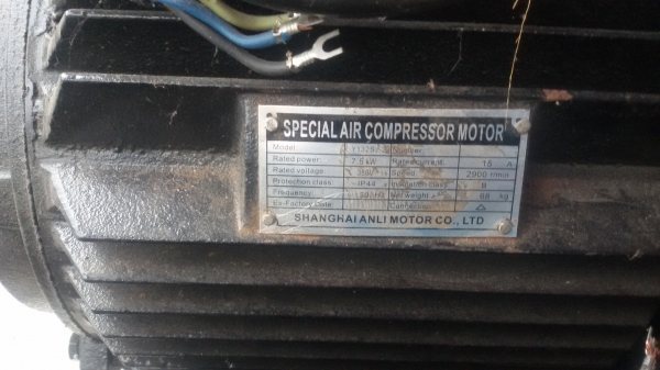 ขายมอเตอปั๊มลมขนาด 4.0kw และ7.5kw