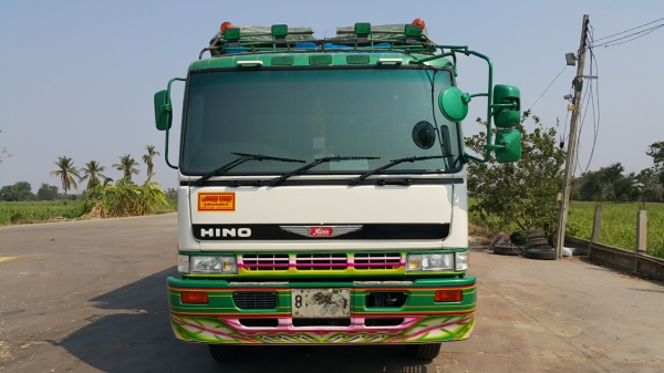ขายรถพ่วง 24 ล้อ แม่-ลูก กระบะเหล็กคอกเกษตรดั้ม HINO ซูโม้227 วางเครื่อง.P11C-320 เกียร์อีตั้น สะภาพสวย ราคา.1350000 สนใจรีบจองด่วน