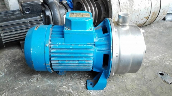 ** Sold ** ปั้มน้ำหัวสแตนเลส EBARA Made in ITALY 2 HP. 380V. สภาพสวยเดิมๆวิ่งเงียบพร้อมใช้!!