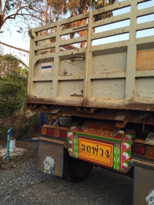 ขายหางพ่วง2เพลาดั้ม สภาพสวย ยางเต็ม8เส้น