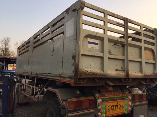 ขายหางพ่วง2เพลาดั้ม สภาพสวย ยางเต็ม8เส้น