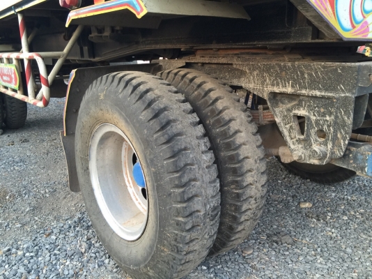 ขายหางพ่วง2เพลาดั้ม สภาพสวย ยางเต็ม8เส้น