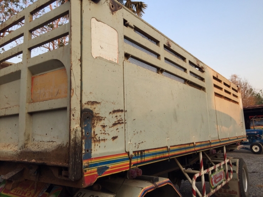 ขายหางพ่วง2เพลาดั้ม สภาพสวย ยางเต็ม8เส้น