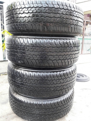 ยาง 265/65/17 dunlop ปี 16  ชุดล่ะ 12,000