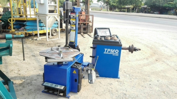 ** NEW Item!! ** เครื่องถอดยาง &amp; ถ่วงล้อ ไฟบ้าน 220V. รุ่นท้อปทั้งคู่จับกระทะโตสุด 24" ขึ้นงานเดือนเดียวเรียนเชิญมาเทส!!