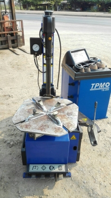 ** NEW Item!! ** เครื่องถอดยาง &amp; ถ่วงล้อ ไฟบ้าน 220V. รุ่นท้อปทั้งคู่จับกระทะโตสุด 24" ขึ้นงานเดือนเดียวเรียนเชิญมาเทส!!