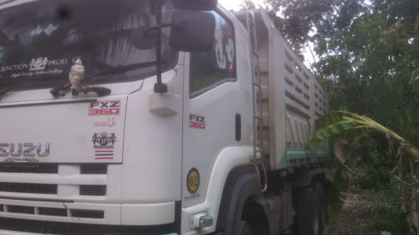 ขายรถพ่วงดั้ม ISUZU 360 แม่-ลูก กลางปี 55 สภาพเดิมพร้อมใช้งาน  เจ้าของขายเอง