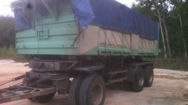 ขายรถพ่วงดั้ม ISUZU 360 แม่-ลูก กลางปี 55 สภาพเดิมพร้อมใช้งาน  เจ้าของขายเอง